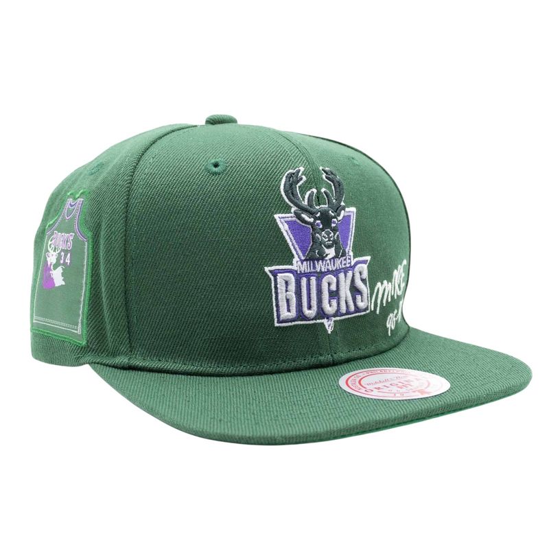 Milwaukee Bucks Men's NBA Jersey Love Snapback Hat Milwaukee Bucks Men's NBA Jersey Love Snapback Hat