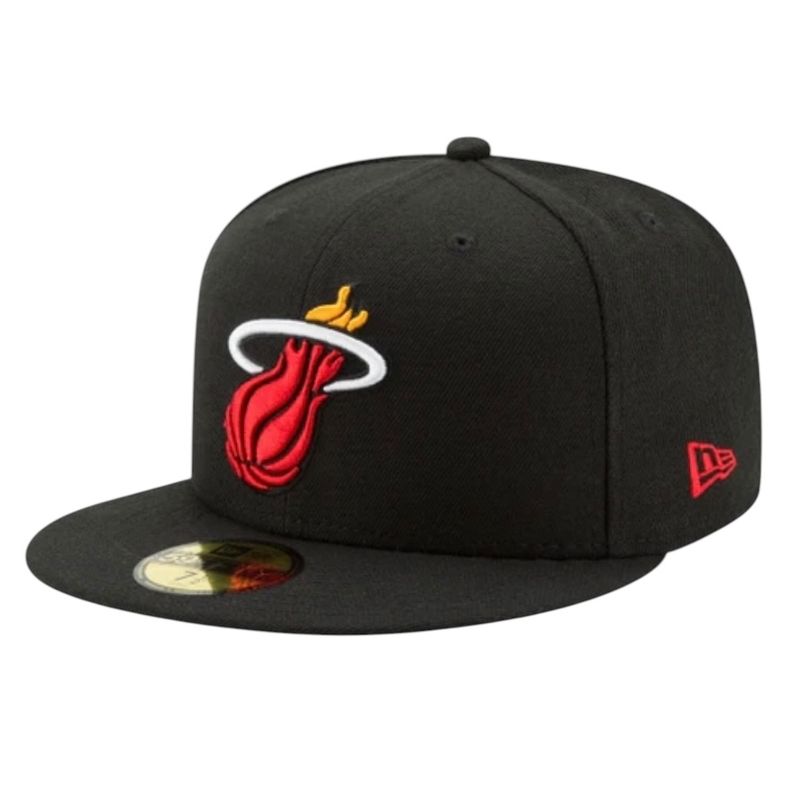 Miami Heat Men's New Era 59Fifty Fitted Hat Miami Heat Men's New Era 59Fifty Fitted Hat