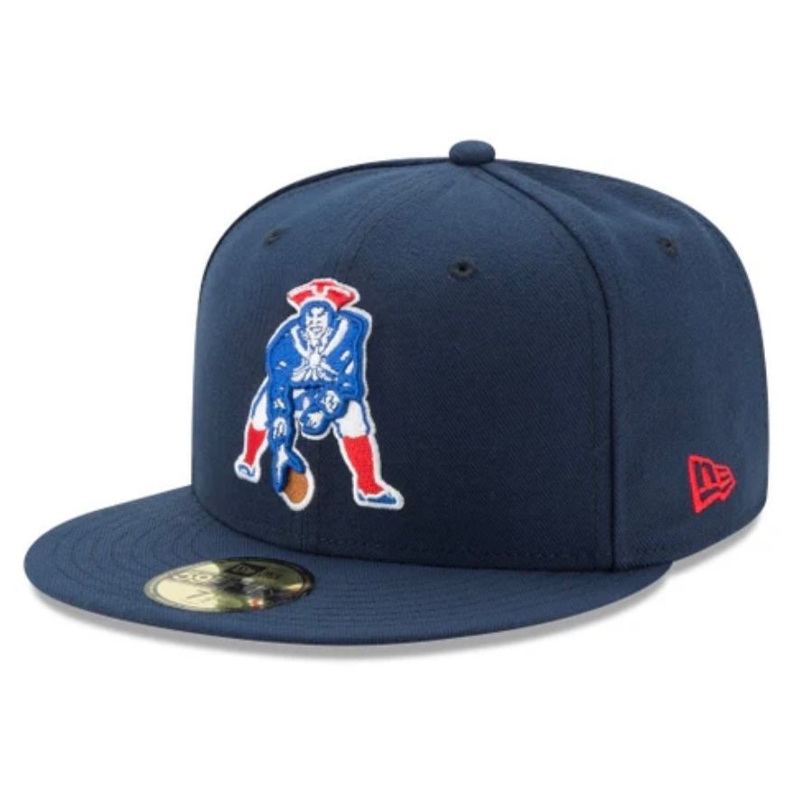 New England Patriots Men’s Retro Oceanside New Era 59Fifty Fitted Hat