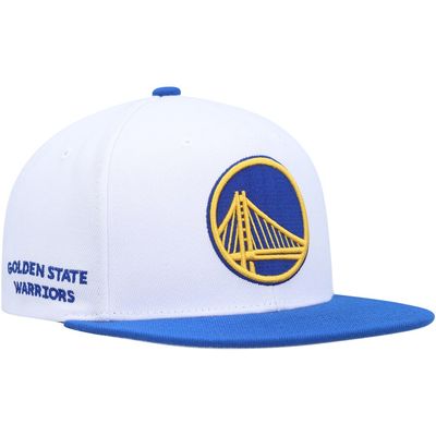 Golden State Warriors Men’s Mitchell & Ness NBA Side Core 2.0 Snapback Hat