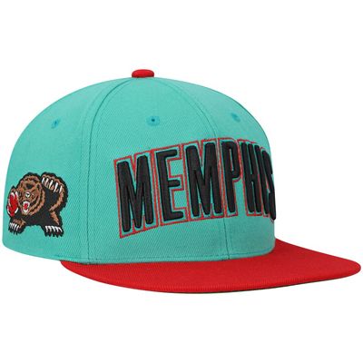 Memphis Grizzlies Men’s Mitchell & Ness NBA Side Core 2.0 Snapback Hat