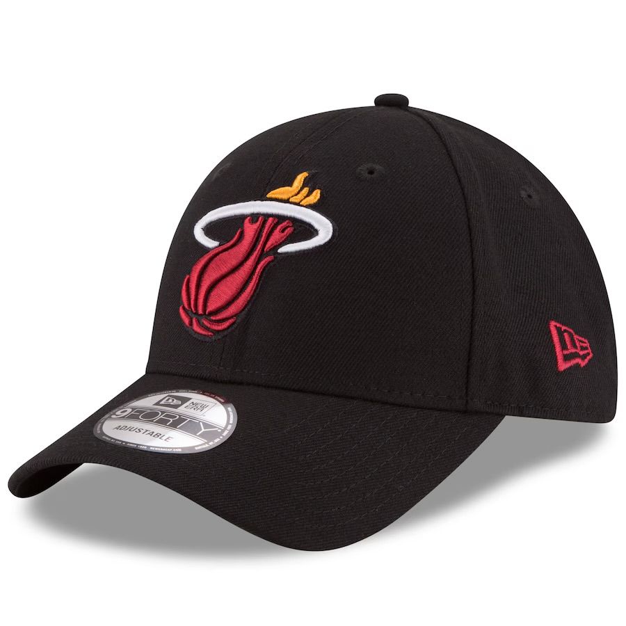 Miami Heat Men's New Era 9Forty Adjustable Hat
