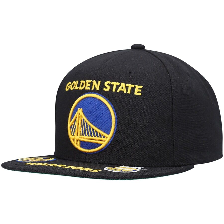 Golden State Warriors Men’s Front Loaded Mitchell & Ness Snapback Hat