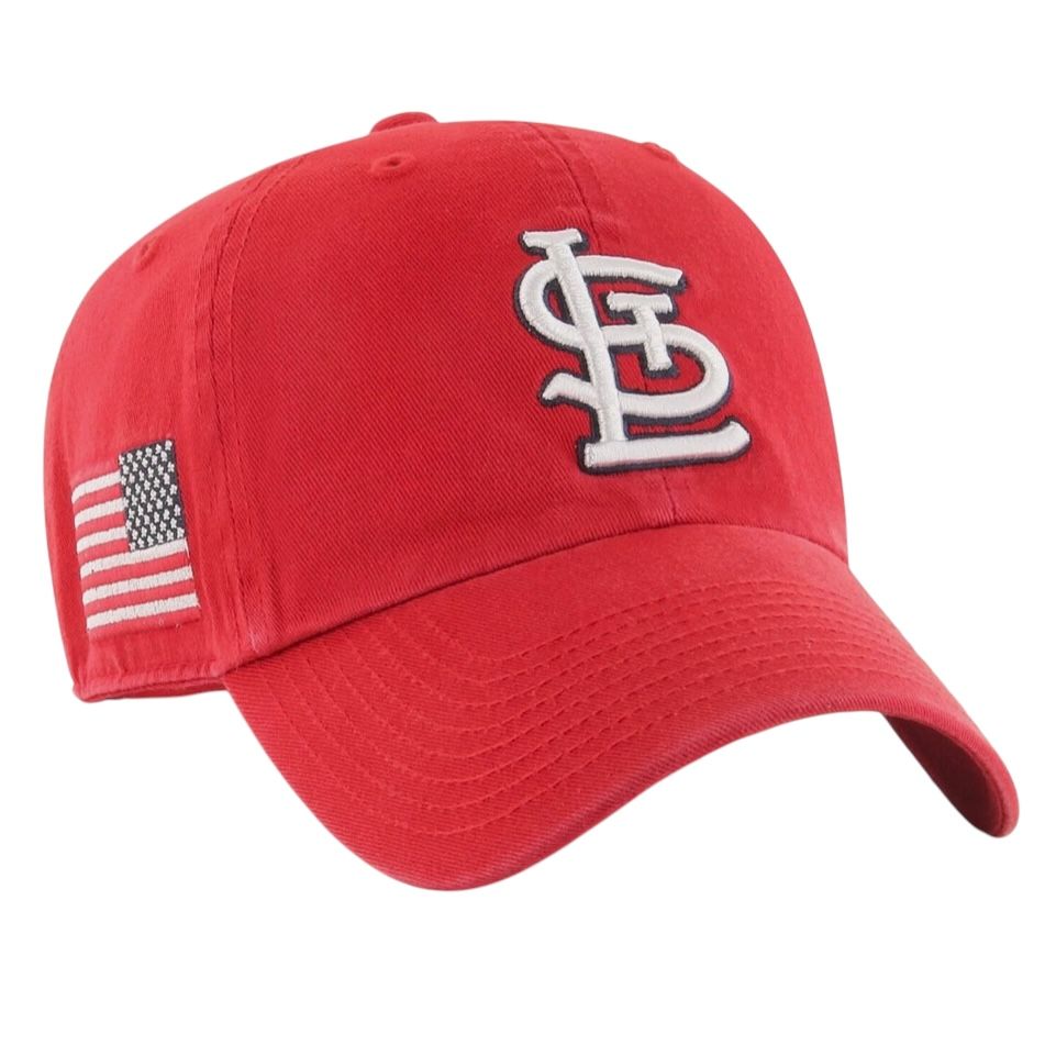 St. Louis Cardinals Men’s 47 Brand Clean Up Adjustable Hat
