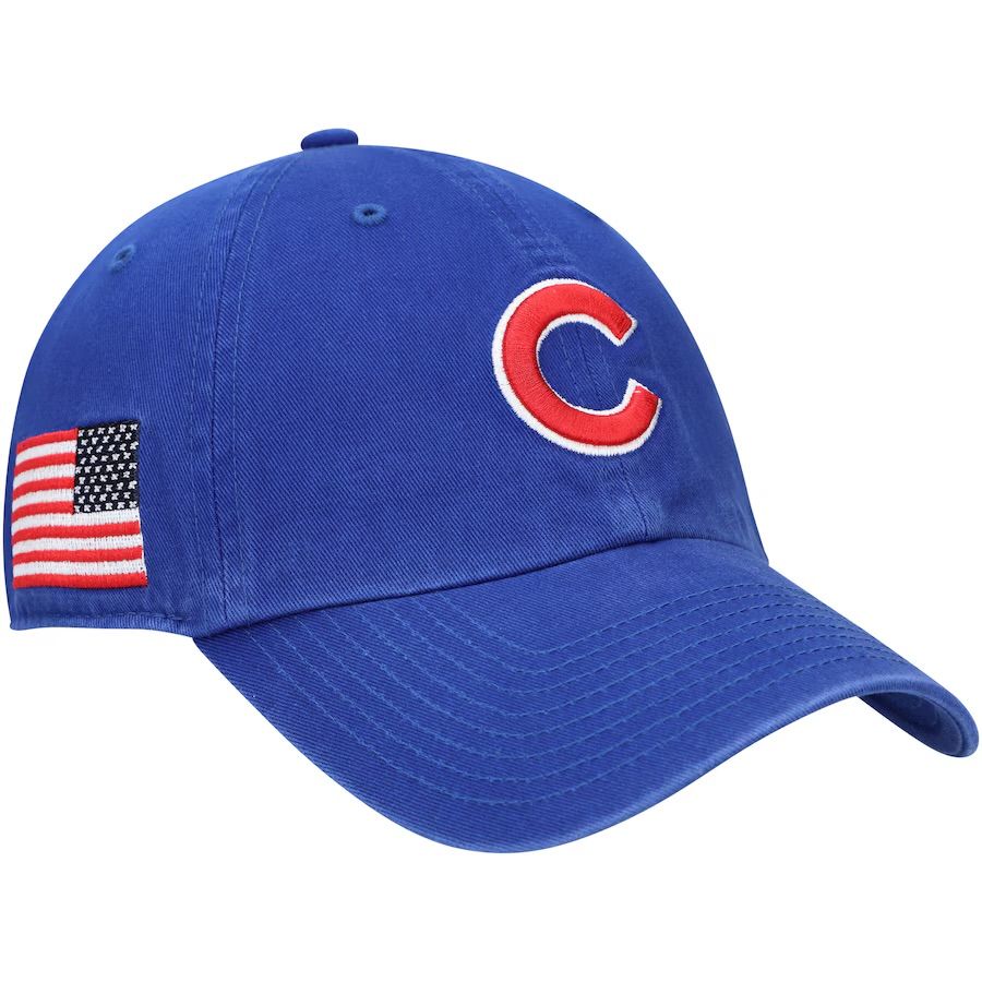 Chicago Cubs Men’s 47 Brand Clean Up Adjustable Hat