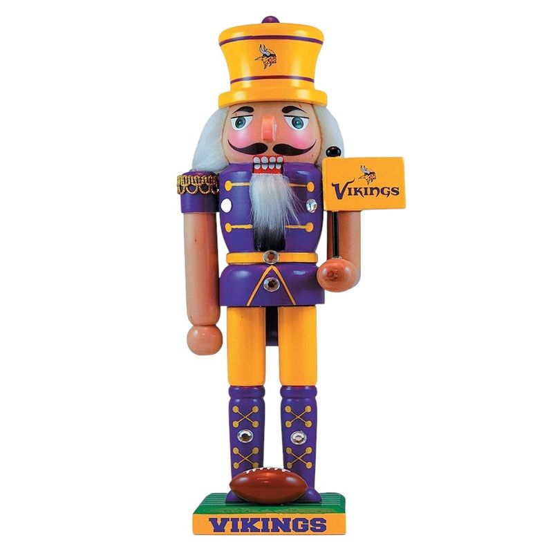 Minnesota Vikings 12” x 3” Nutcracker Minnesota Vikings 12” x 3” Nutcracker