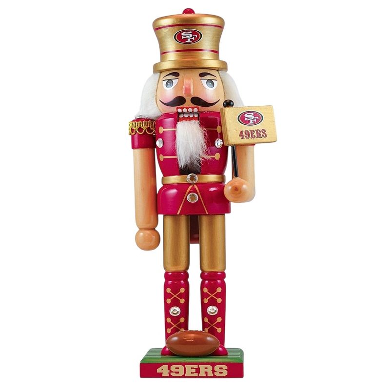 San Francisco 49ers 12” x 3” Nutcracker San Francisco 49ers 12” x 3” Nutcracker