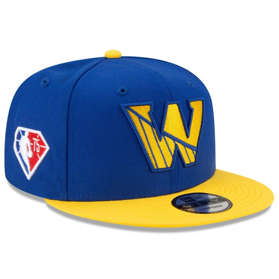 Golden State Warriors Men’s New Era Blue 9FIFTY Snapback Adjustable Hat