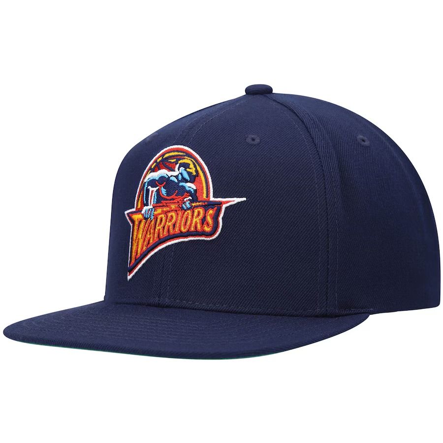 Golden State Warriors Men’s Mitchell & Ness NBA Team Ground 2.0 Snapback Hat