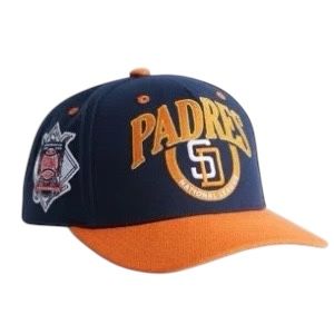 San Diego Padres Men’s Navy Mitchell & Ness MLB Crown Jewels Snapback Hat