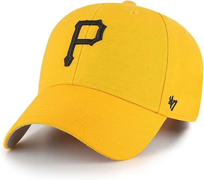 Pittsburgh Pirates Men's Gold 47 Brand MVP Adjustable Hat