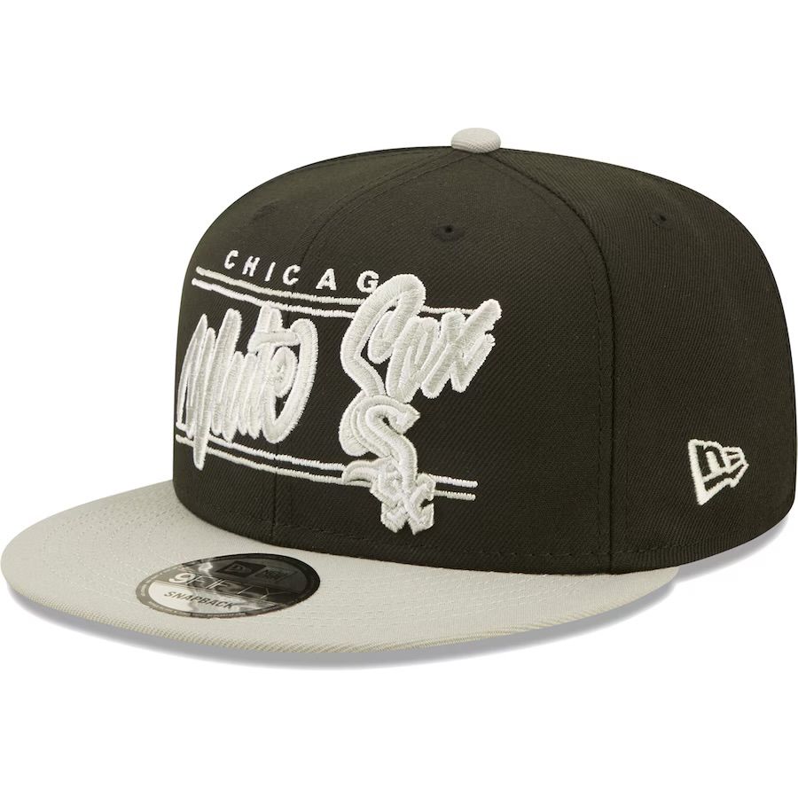 Chicago White Sox Men’s Team Script New Era 9Fifty Snapback Hat