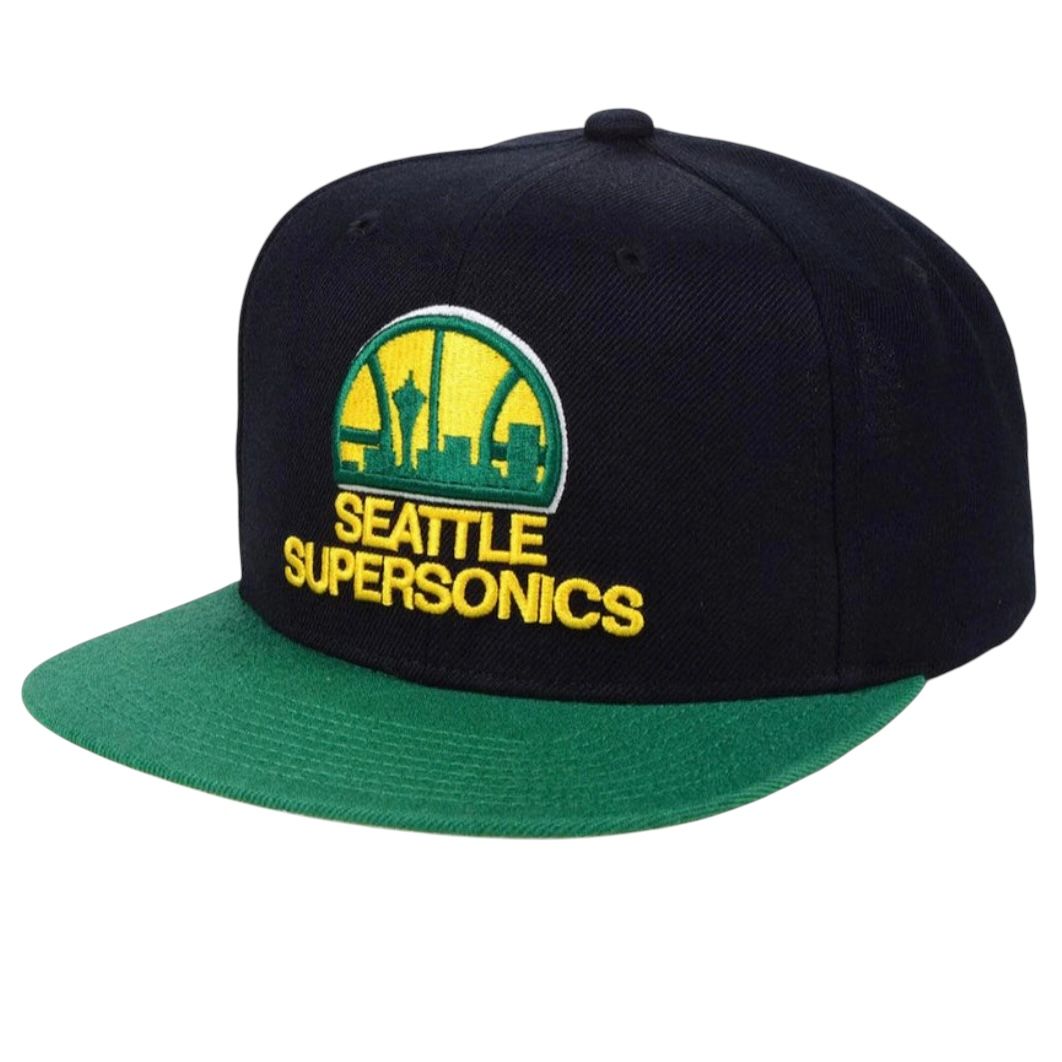 Seattle SuperSonics Men’s Mitchell & Ness Core Basic Snapback Hat