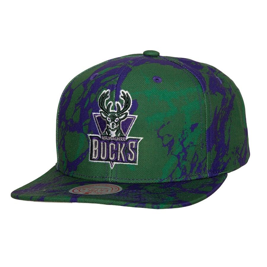 Milwaukee Bucks Men’s NBA Down For All Mitchell & Ness Snapback Hat
