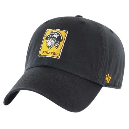 Pittsburgh Pirates Men’s 47 Brand Clean Up Adjustable Hat