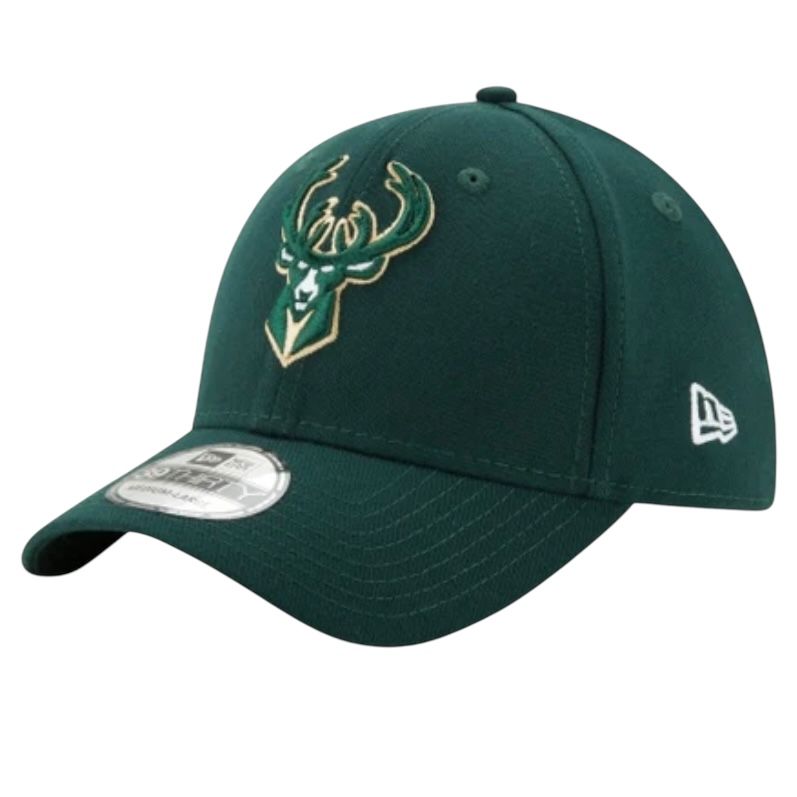 Milwaukee Bucks Men’s New Era 39Thirty Flex Fit Hat