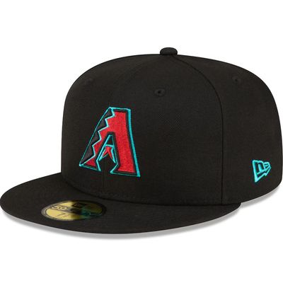 Arizona Diamondbacks Men's Black New Era 59Fifty Fitted Hat