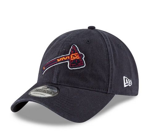 Atlanta Braves Men’s New Era 9Twenty Core Classic Adjustable Hat