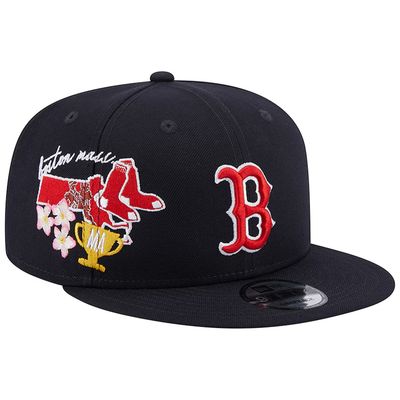 Boston Red Sox Men's New Era 9Fifty Icon Snapback Hat