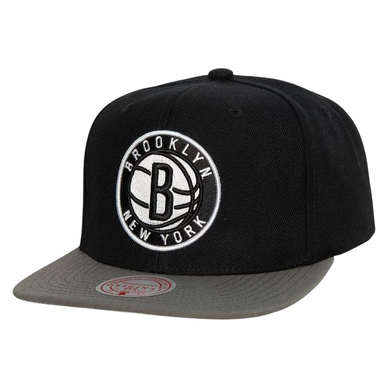 Brooklyn Nets Men’s Mitchell & Ness NBA Team 2 Tone Snapback Hat