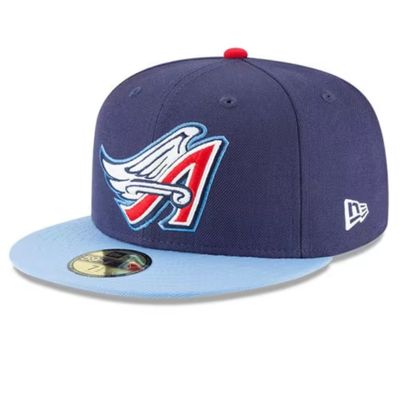 Los Angeles Angels Men's Wool New Era 59Fifty Fitted Hat