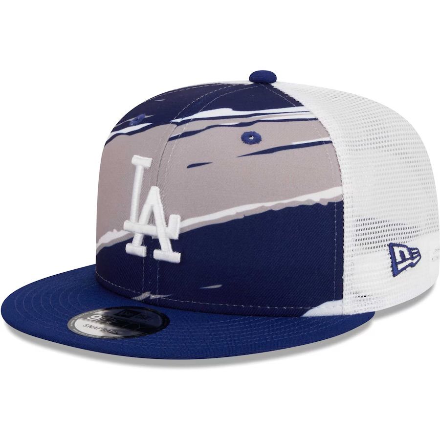 Los Angeles Dodgers Men's New Era Tear Trucker 9FIFTY Snapback Hat