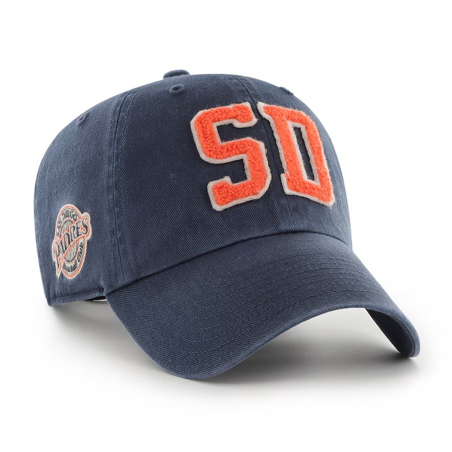 San Diego Padres Men’s Legacy Hand Off 47 Brand Clean Up Adjustable Hat