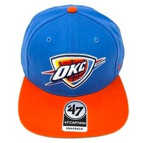 Oklahoma City Thunder Men’s 47 Brand Captain Snapback Hat