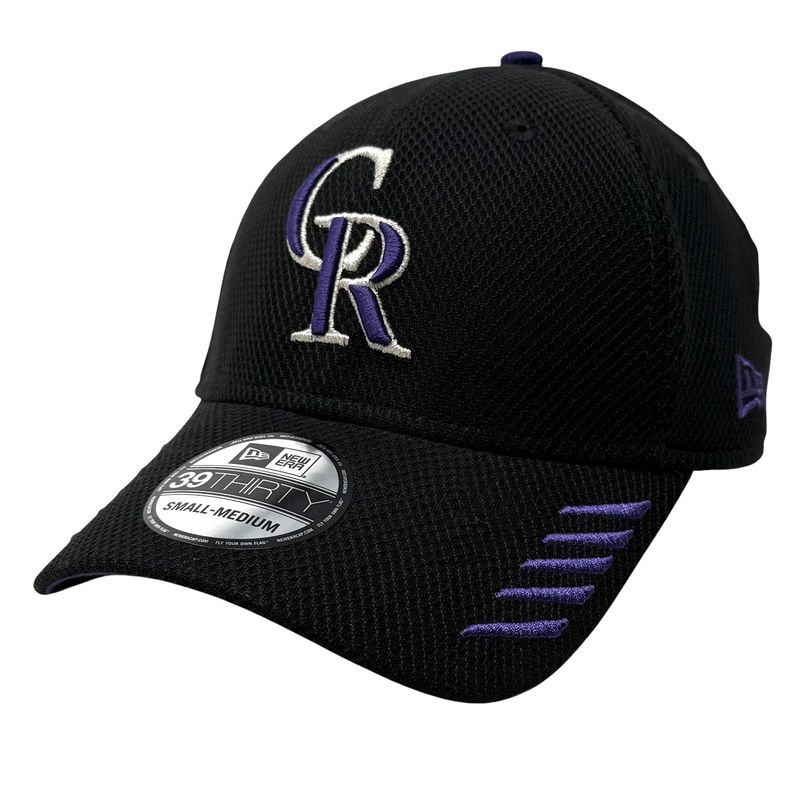 Colorado Rockies Men’s New Era 39Thirty Tech Grade Flex Fit Hat