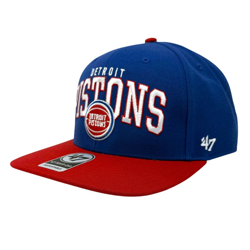 Detroit Pistons Men's 47 Brand MVP Adjustable Hat Detroit Pistons Men's 47 Brand MVP Adjustable Hat