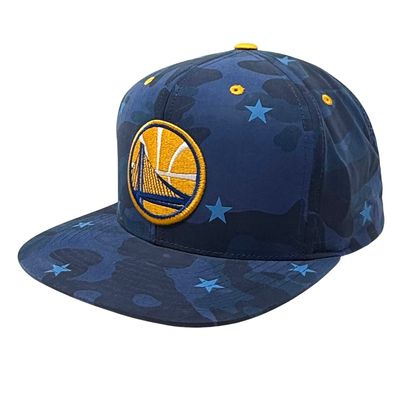 Golden State Warriors Men’s Mitchell & Ness Camo Star Snapback Hat