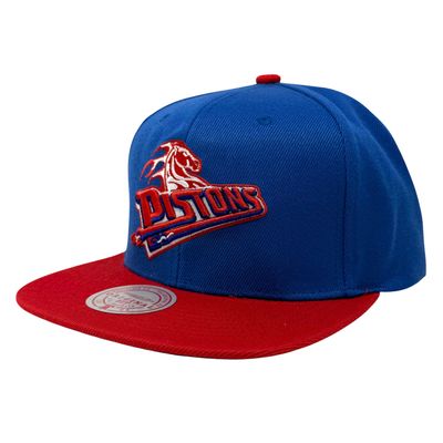 Detroit Pistons Men’s Mitchell & Ness Reload Snapback Hat Detroit Pistons Men’s Mitchell & Ness Reload Snapback Hat