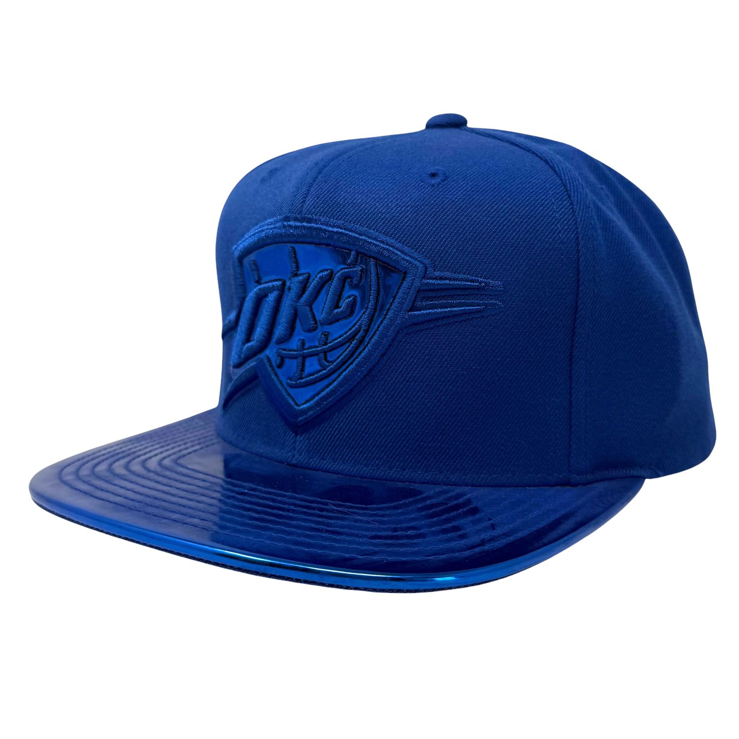 Oklahoma City Thunder Metallic Foil Men’s Mitchell & Ness Snapback Hat