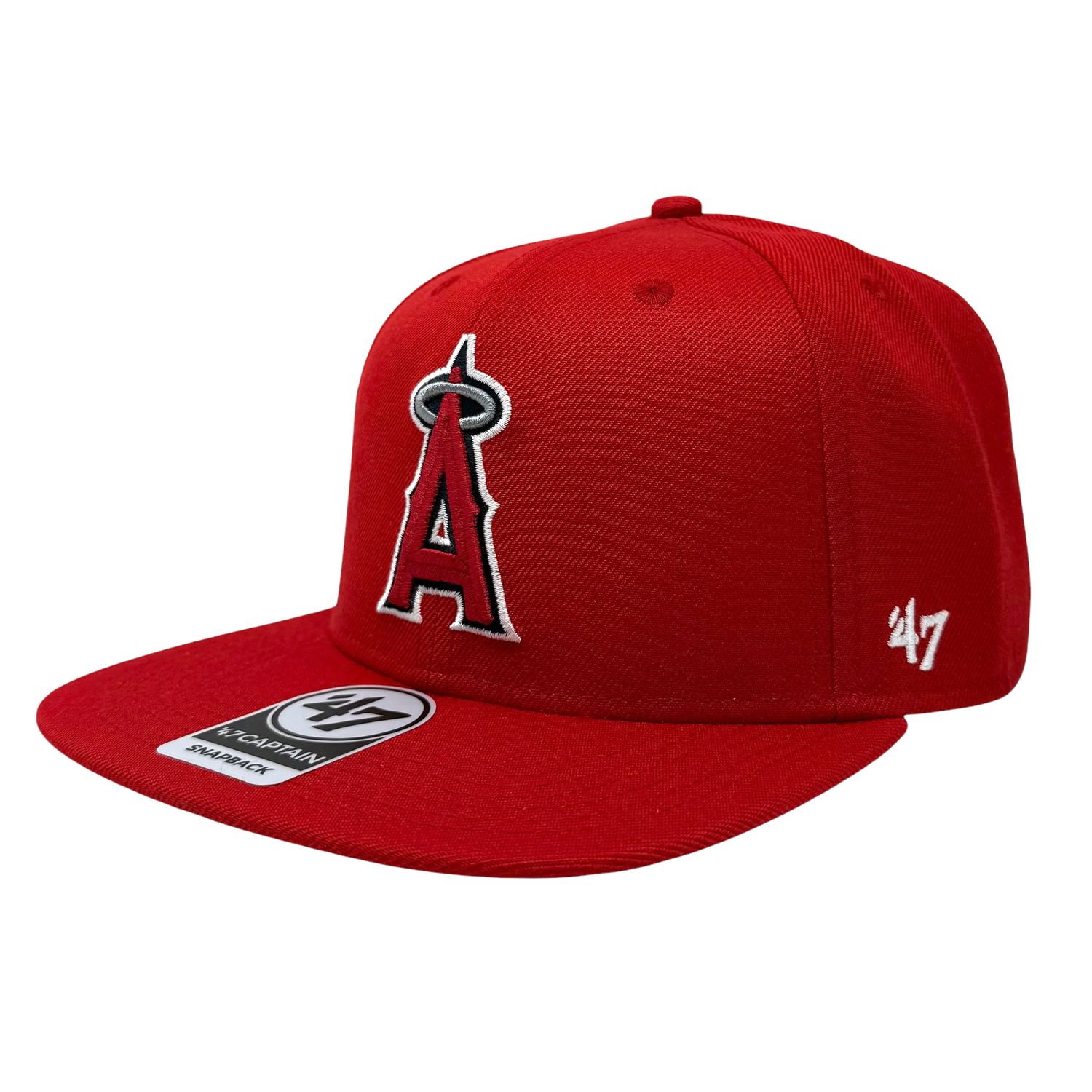 Los Angeles Angels Men’s 2002 World Series 47 Brand Captain Snapback Hat