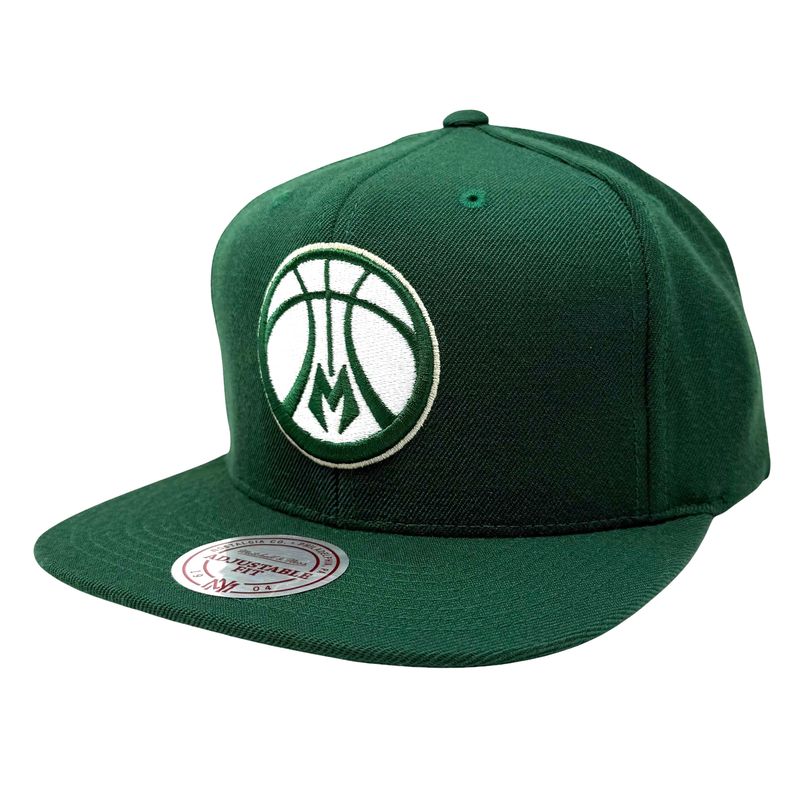 Milwaukee Bucks Men’s Mitchell & Ness Snapback Hat Milwaukee Bucks Men’s Mitchell & Ness Snapback Hat