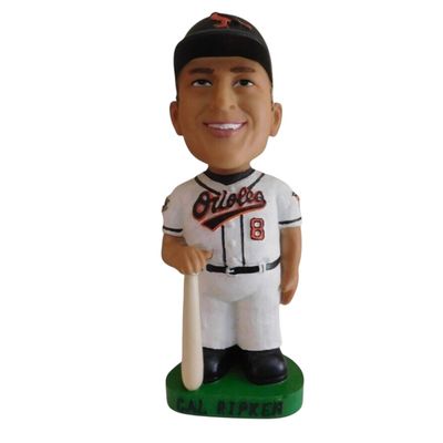 Baltimore Orioles Cal Ripken Jr. 2001 Hand Painted 8" Player Bobble Head Doll