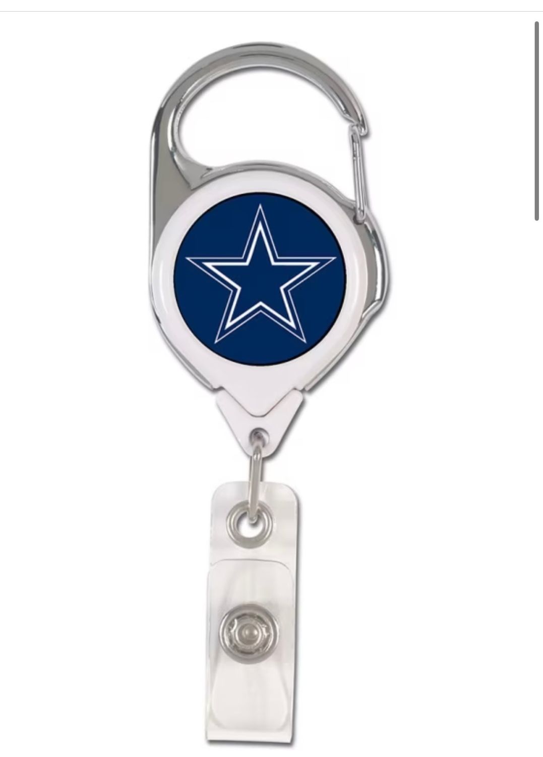Dallas Cowboys Premium Retractable Badge Holder