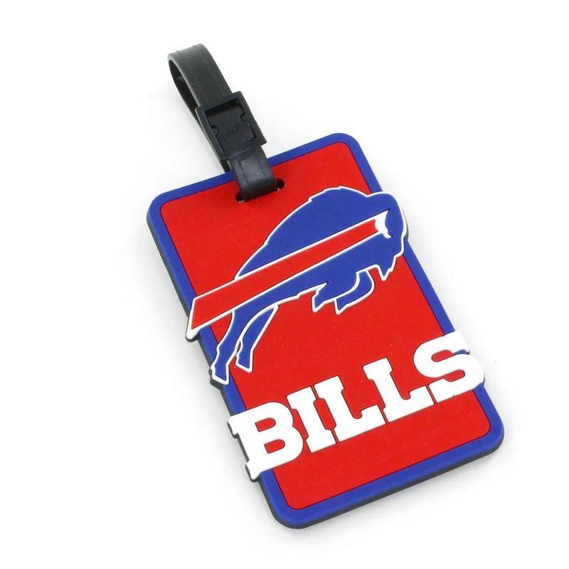 Buffalo Bills Rubber Luggage Tag