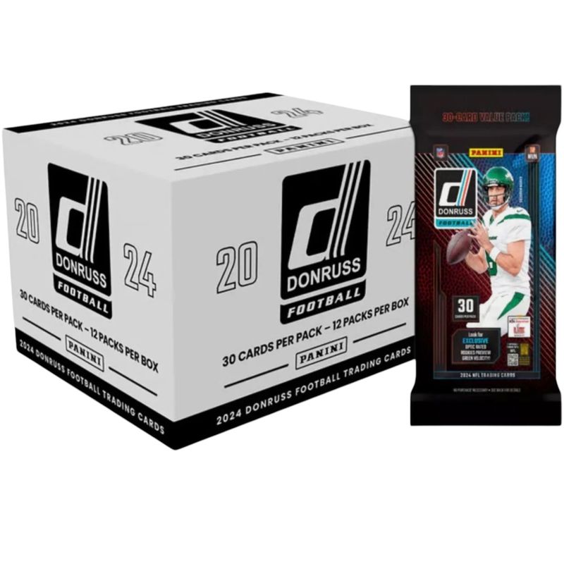 2024 Panini Donruss Football Trading Card Fat Pack Box