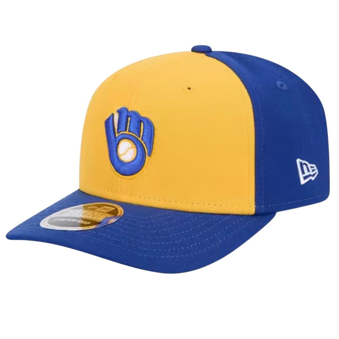 Milwaukee Brewers Men's Two Tone New Era MLB 9Seventy Adjustable Hat Milwaukee Brewers Men's Two Tone New Era MLB 9Seventy Adjustable Hat