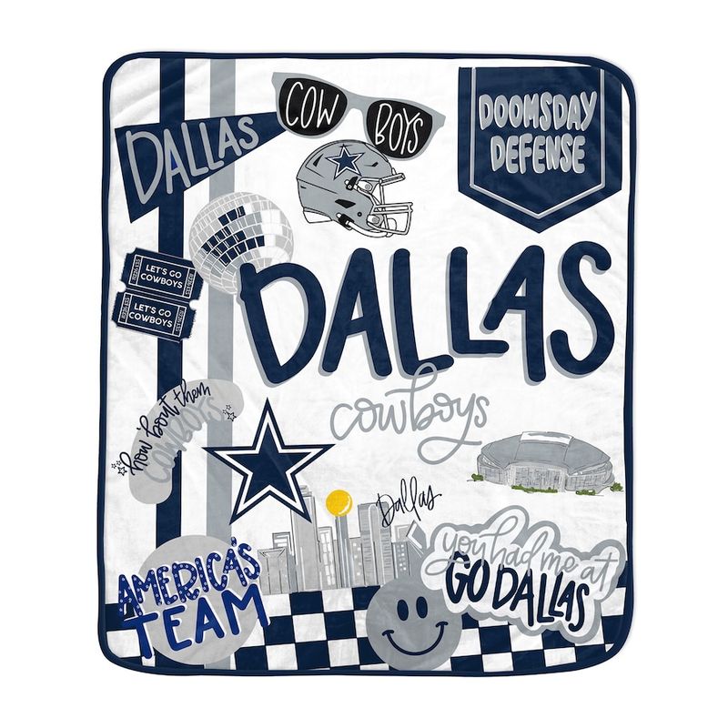 Dallas Cowboys Pegasus 60” x 70” Fan Favorite Royal Plush Blanket Dallas Cowboys Pegasus 60” x 70” Fan Favorite Royal Plush Blanket