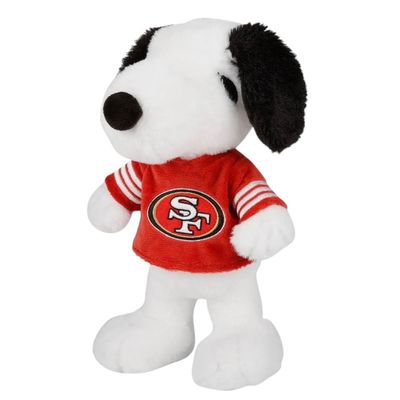 San Francisco 49ers Snoopy Peanuts Team Jersey Plush