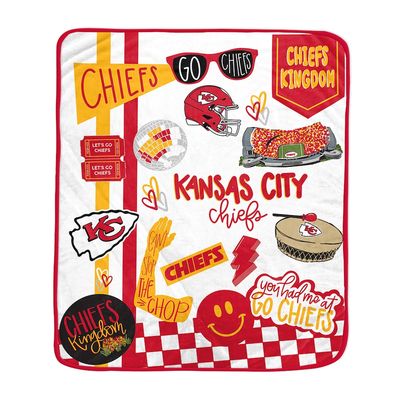Kansas City Chiefs Pegasus 60” x 70” Fan Favorite Royal Plush Blanket