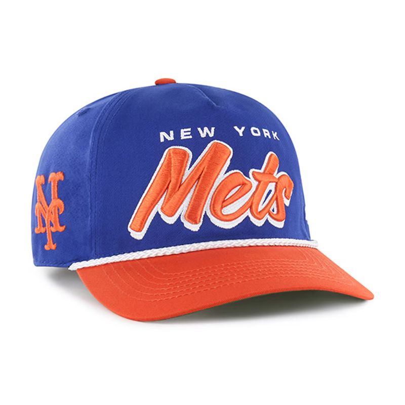 New York Mets Men’s 47 Royal Dropshadow Rope Hitch Adjustable Hat