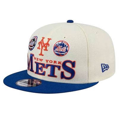 New York Mets Men's New Era Archive 9Fifty Snapback Hat