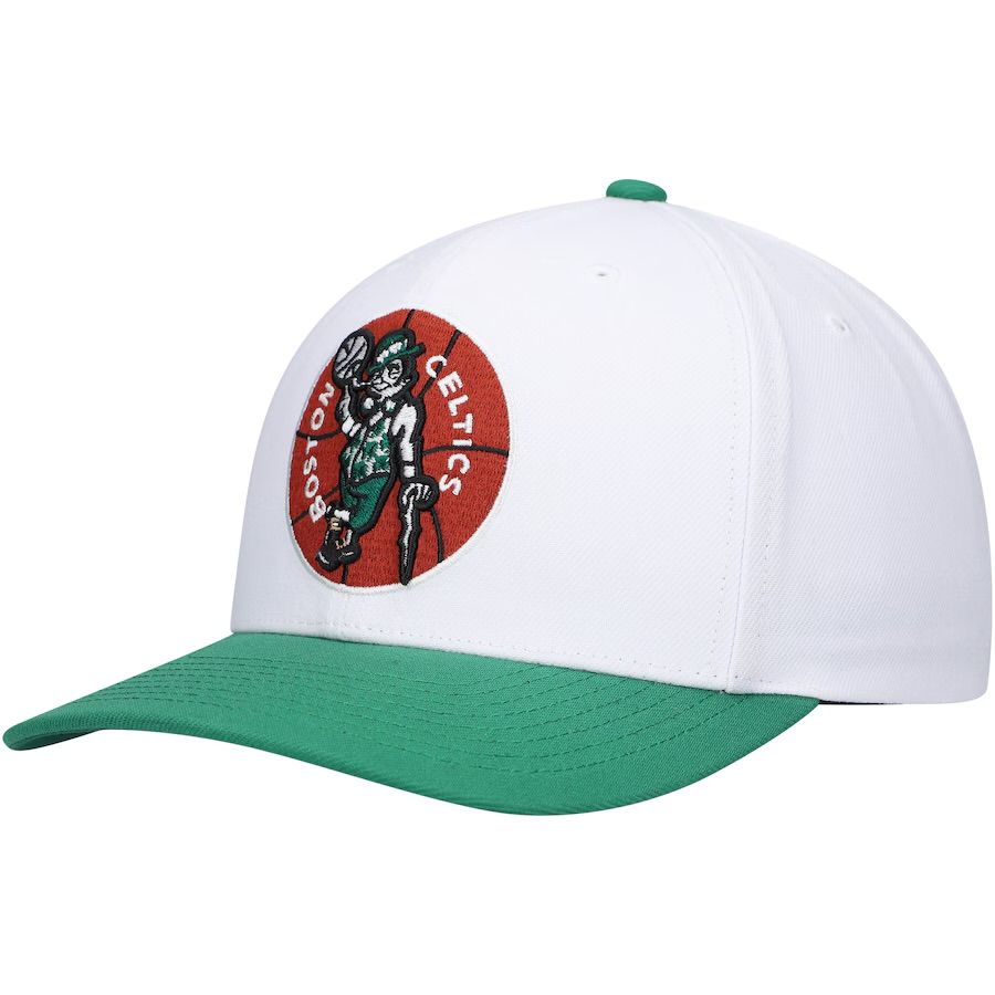 Boston Celtics Men’s Mitchell & Ness Team 2 Tone 2.0 Snapback Hat