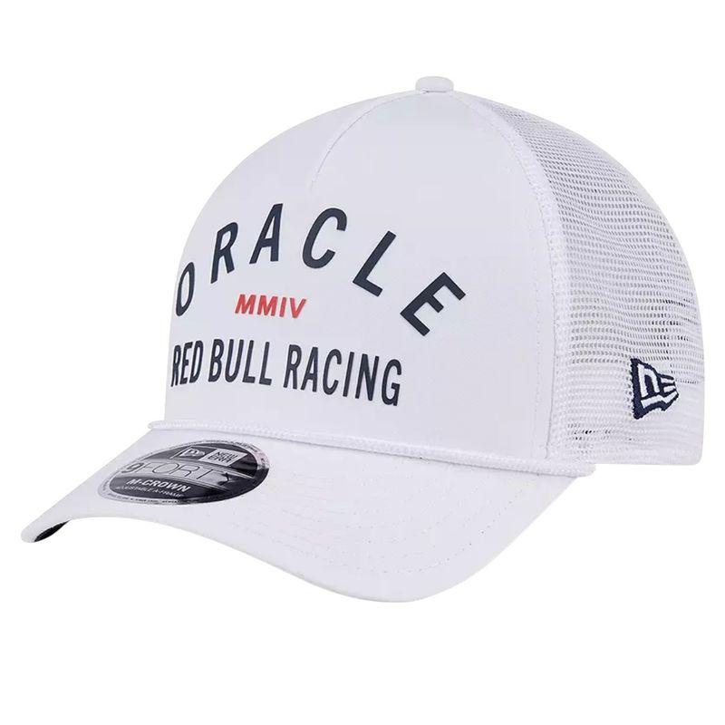 Red Bull Racing Men’s White New Era 9FORTY Trucker Hat