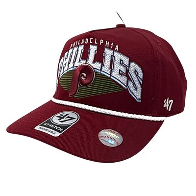 Philadelphia Phillies Men’s Historic Cardinal Pomona 47 Hitch Adjustable Hat