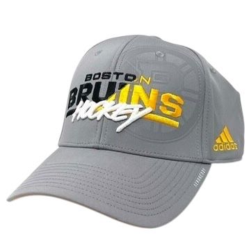 Boston Bruins Men’s Adidas Aeroready Structured Adjustable Hat