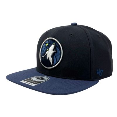 Minnesota Timberwolves Men’s 47 Brand Captain Snapback Hat